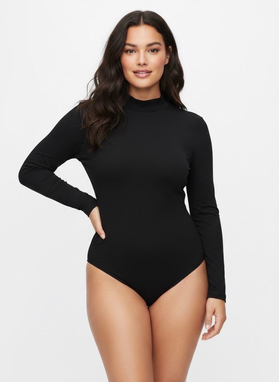 MANGOPOP Long Sleeve Bodysuit XL